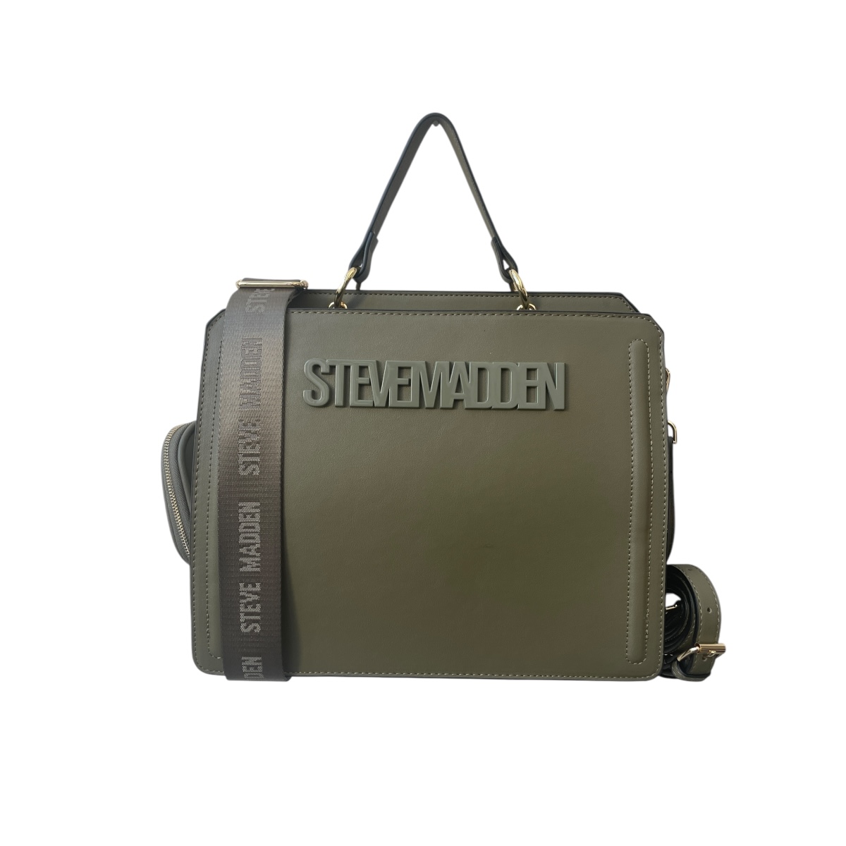 Foto 2 pulgar | Bolsa para Dama Steve Madden Bevelyn Olive XL