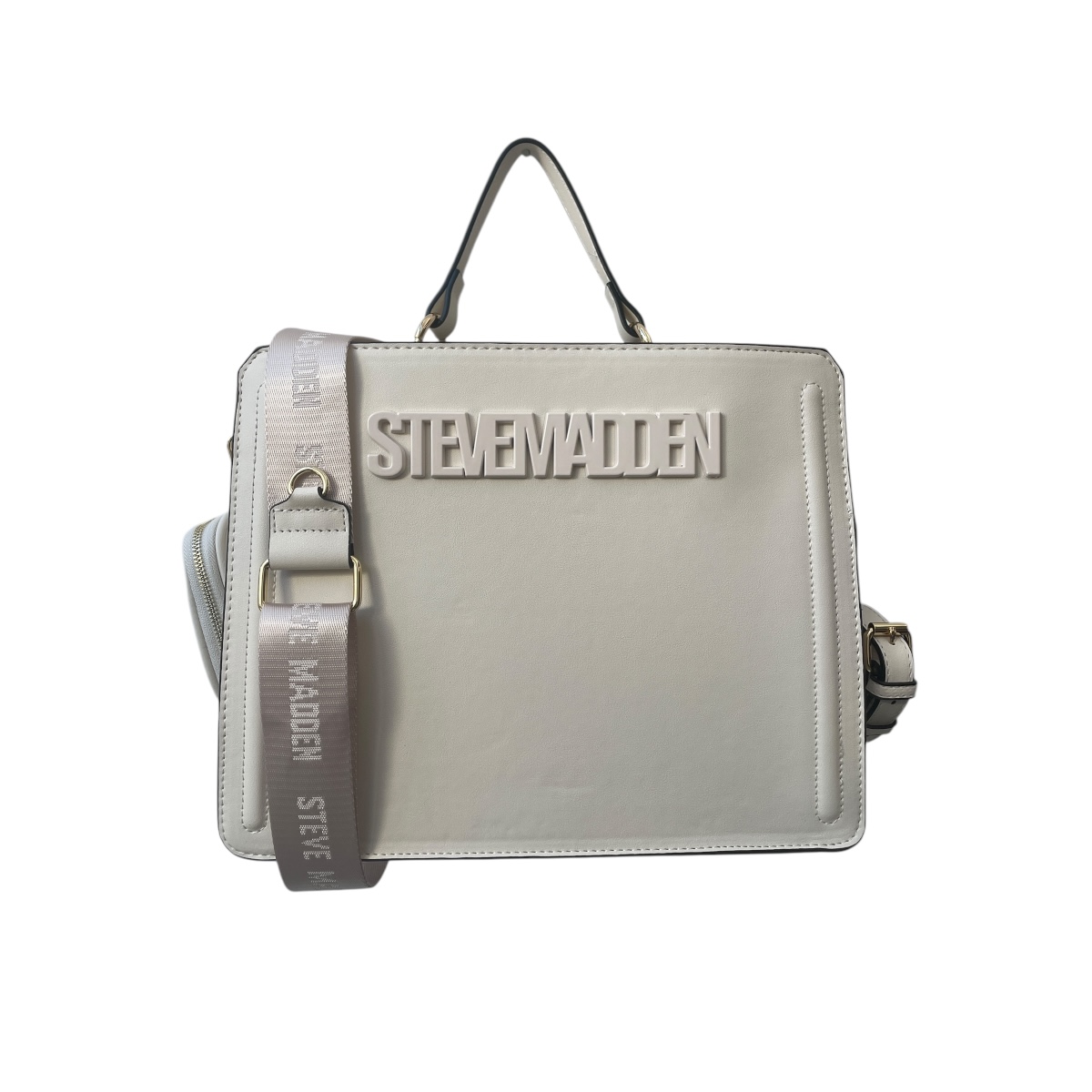 Foto 1 | Bolsa para Dama Steve Madden Bevelyn Cream XL