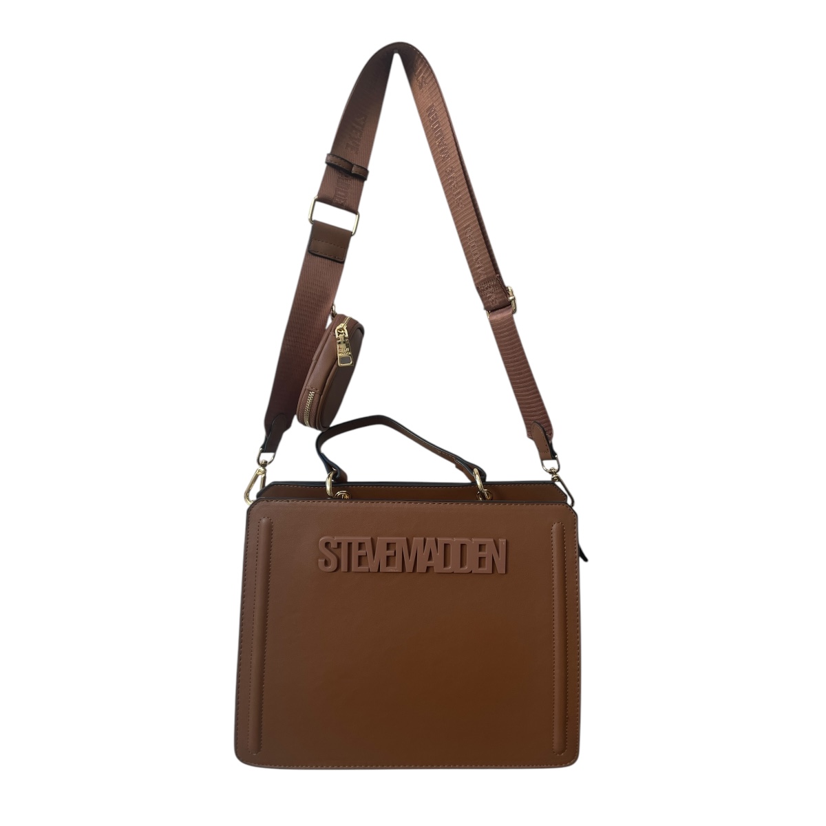 Foto 6 pulgar | Bolsa para Dama Steve Madden Bevelyn Brown XL