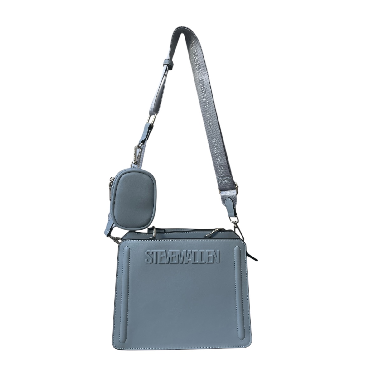 Foto 3 | Bolsa para Dama Steve Madden Bevelyn Blue Shadow
