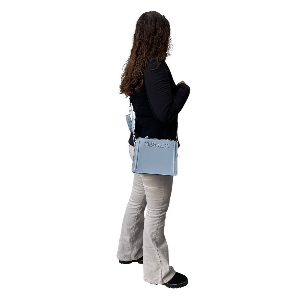 Foto 5 pulgar | Bolsa para Dama Steve Madden Bevelyn Blue Shadow