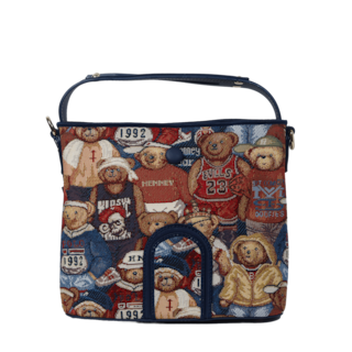 Foto 1 | Bolso Bucket Henney Bear H357 Henney Basketball