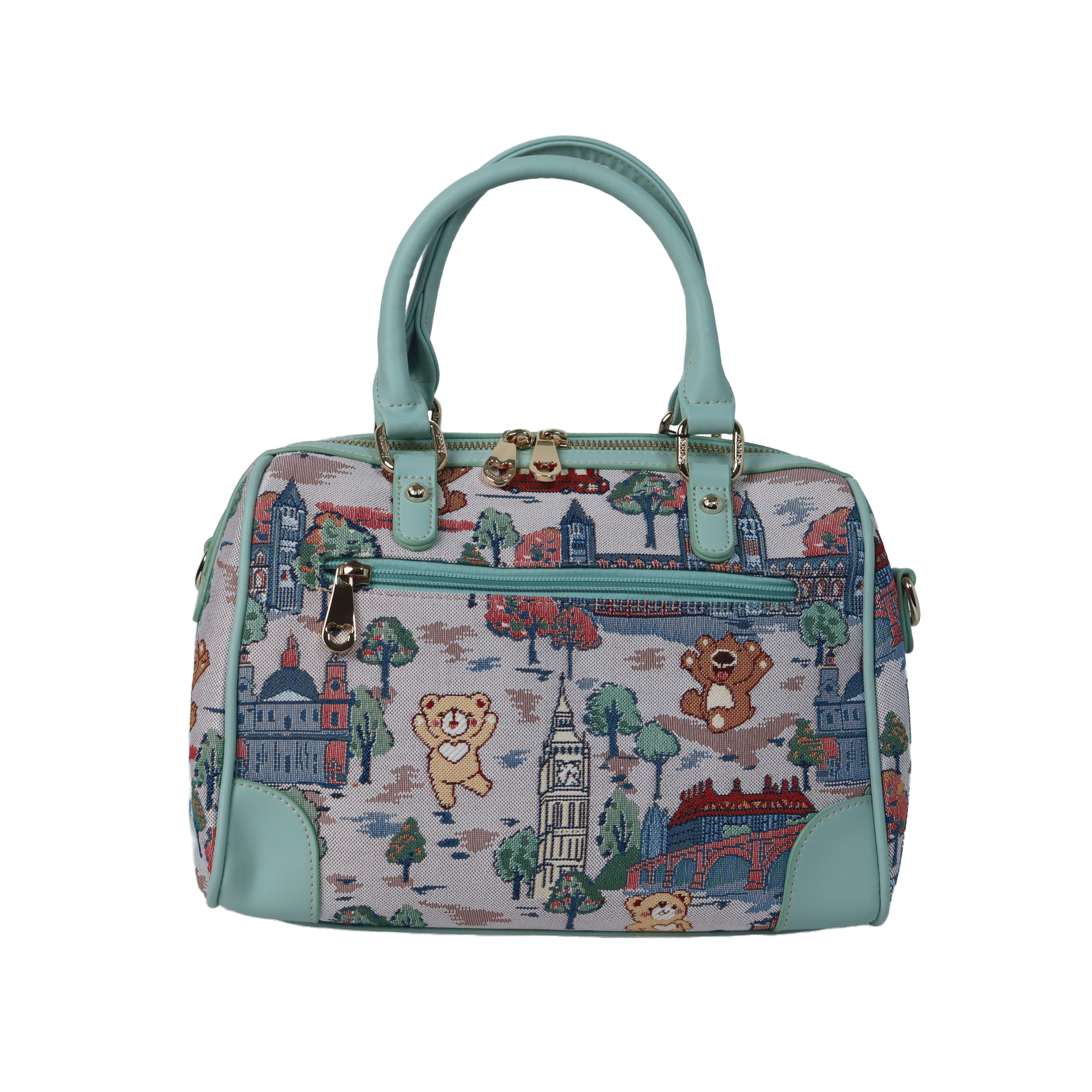 Foto 4 pulgar | Bolso Boston Henney Bear H1145 London Bridge