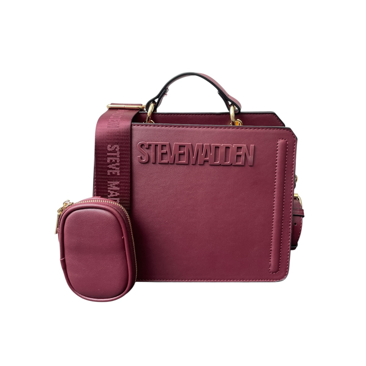 Foto 2 pulgar | Bolsa para Dama Steve Madden Bevelyn Wine