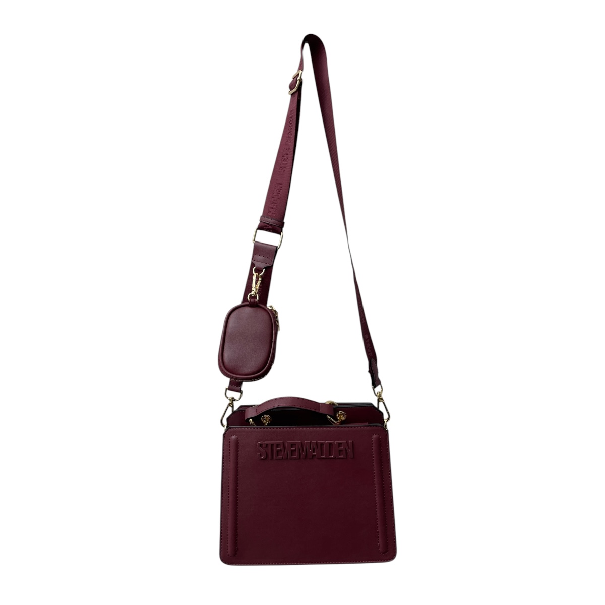 Foto 6 pulgar | Bolsa para Dama Steve Madden Bevelyn Wine