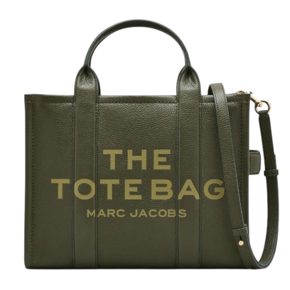 Foto 2 pulgar | Bolsa The Marc Jacobs The Tote Bag Piel Green Forest