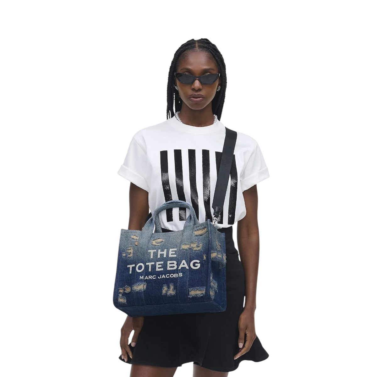 Foto 8 pulgar | Bolsa The Marc Jacobs The Tote Bag Rip & Repair Medium