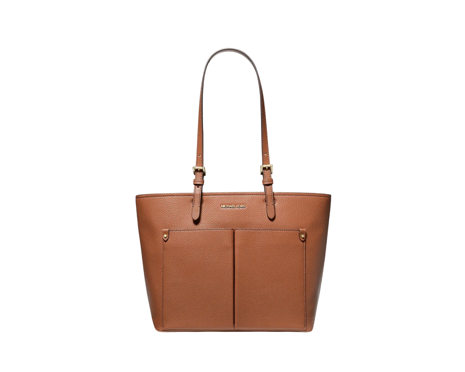 Foto 1 | Bolsa Michael Kors Jet Set Medium Logo Pocket Tote Bag 35f3gtvt8b Café