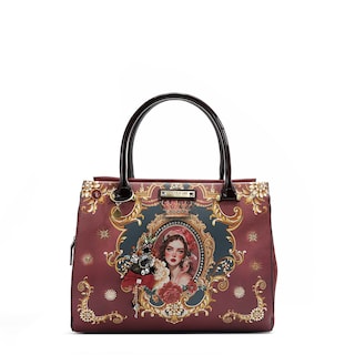 Foto 1 | Bolsa Cuadrada De Nicole Lee Estampado The Queen