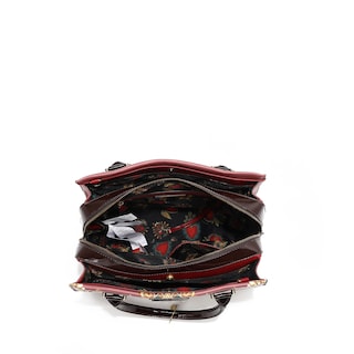 Foto 3 | Bolsa Cuadrada De Nicole Lee Estampado The Queen