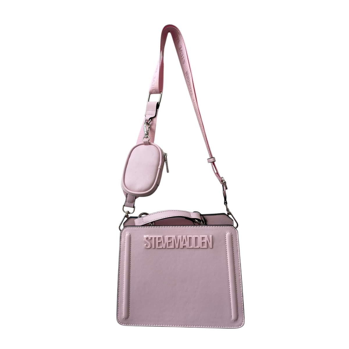 Foto 5 pulgar | Bolsa Steve Madden Bevelyn Rosa Pastel
