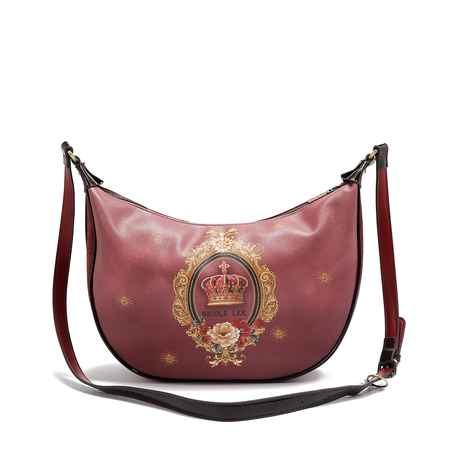 Foto 3 pulgar | Shoulder Bag Nicole Lee Estampado The Queen