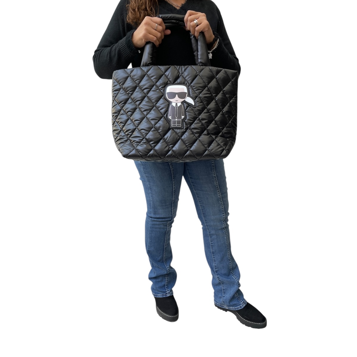 Foto 5 pulgar | Bolsa Estilo Tote Karl Lagerfeld Puffy Body