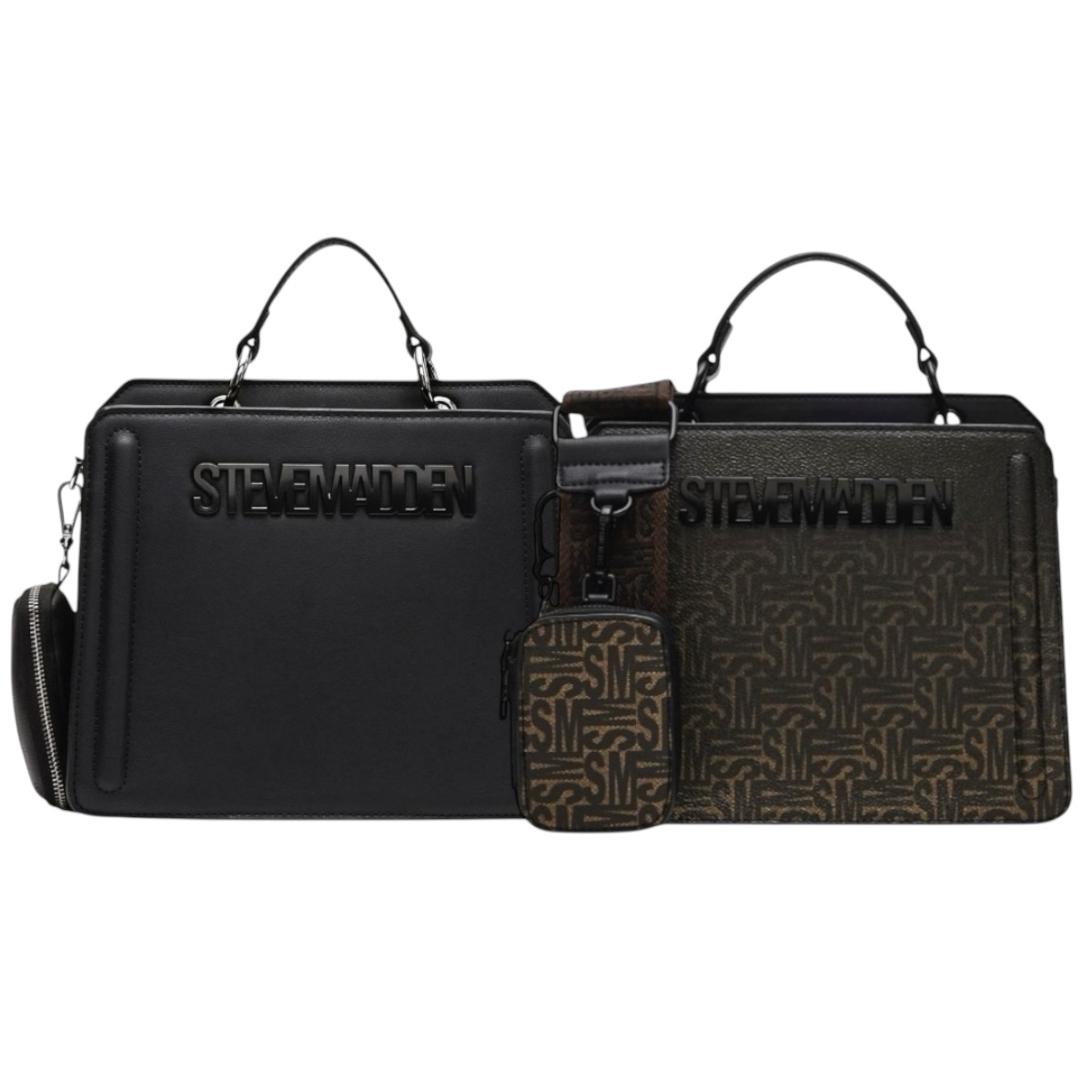 Combo de Bolsas Seteve Madden Bevelyn Black & Honey