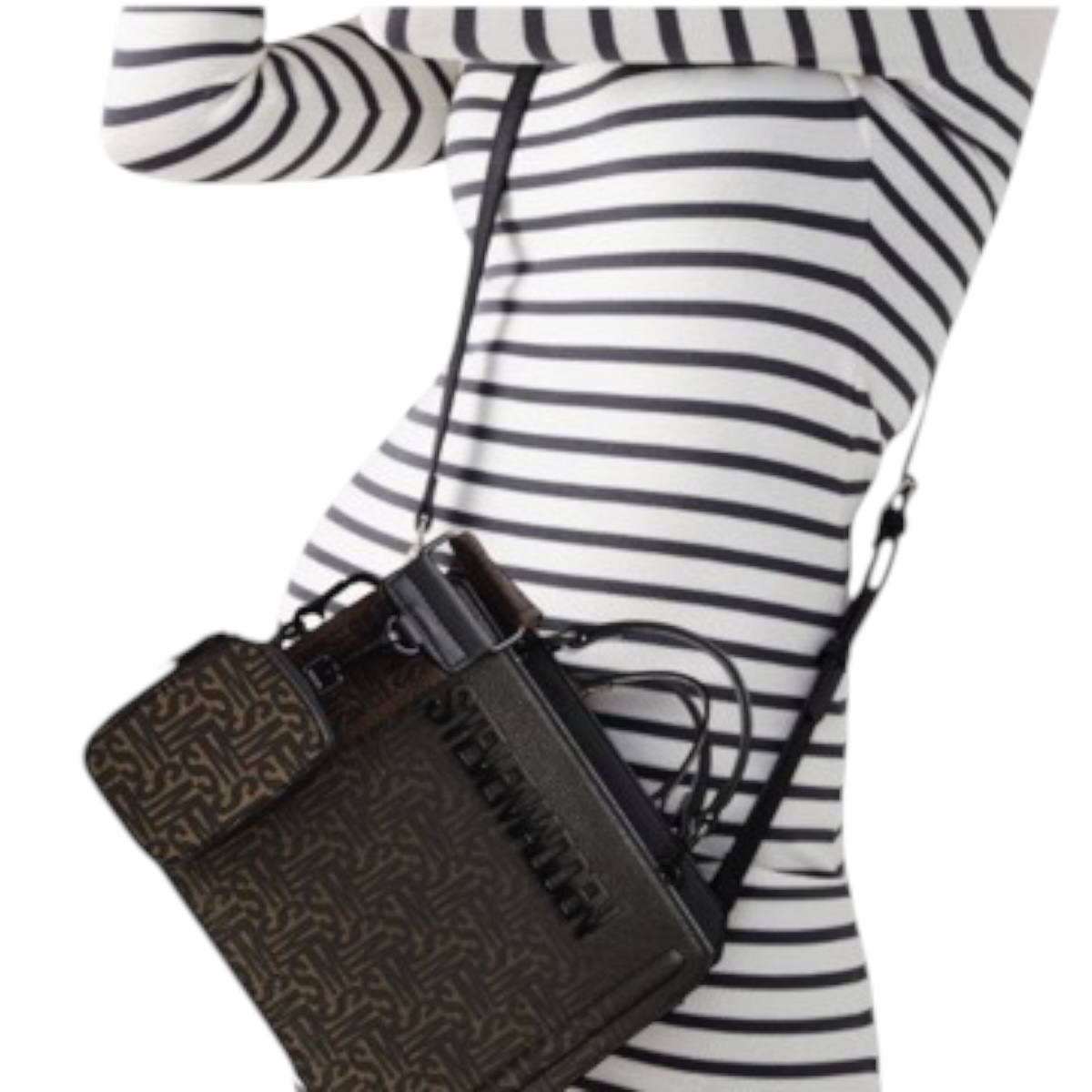 Foto 7 | Combo de Bolsas Seteve Madden Bevelyn Black & Honey