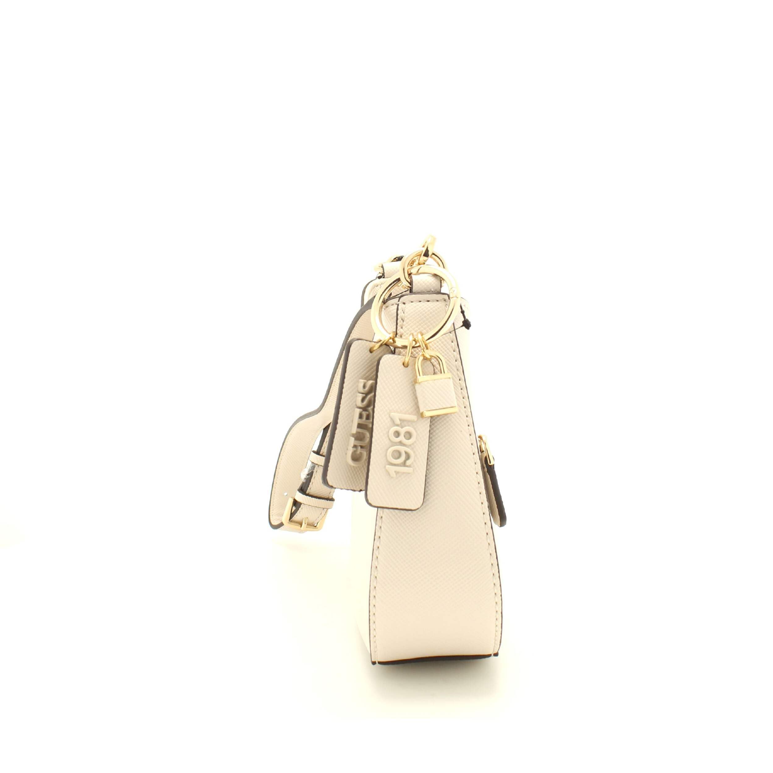 Foto 3 | Bandolera Guess Noelle Top Zip Bone - Venta Internacional