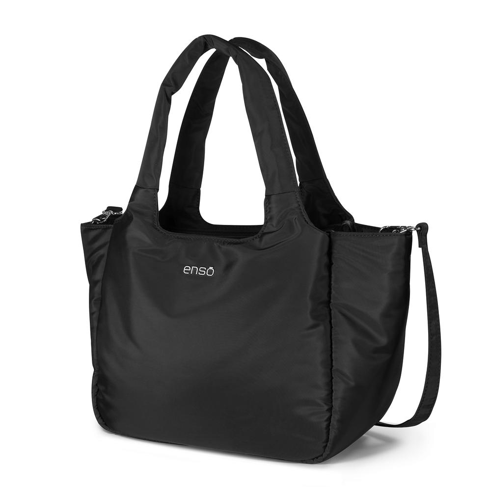Foto 4 pulgar | Bolsa Tote Enso EB244317TT Negra