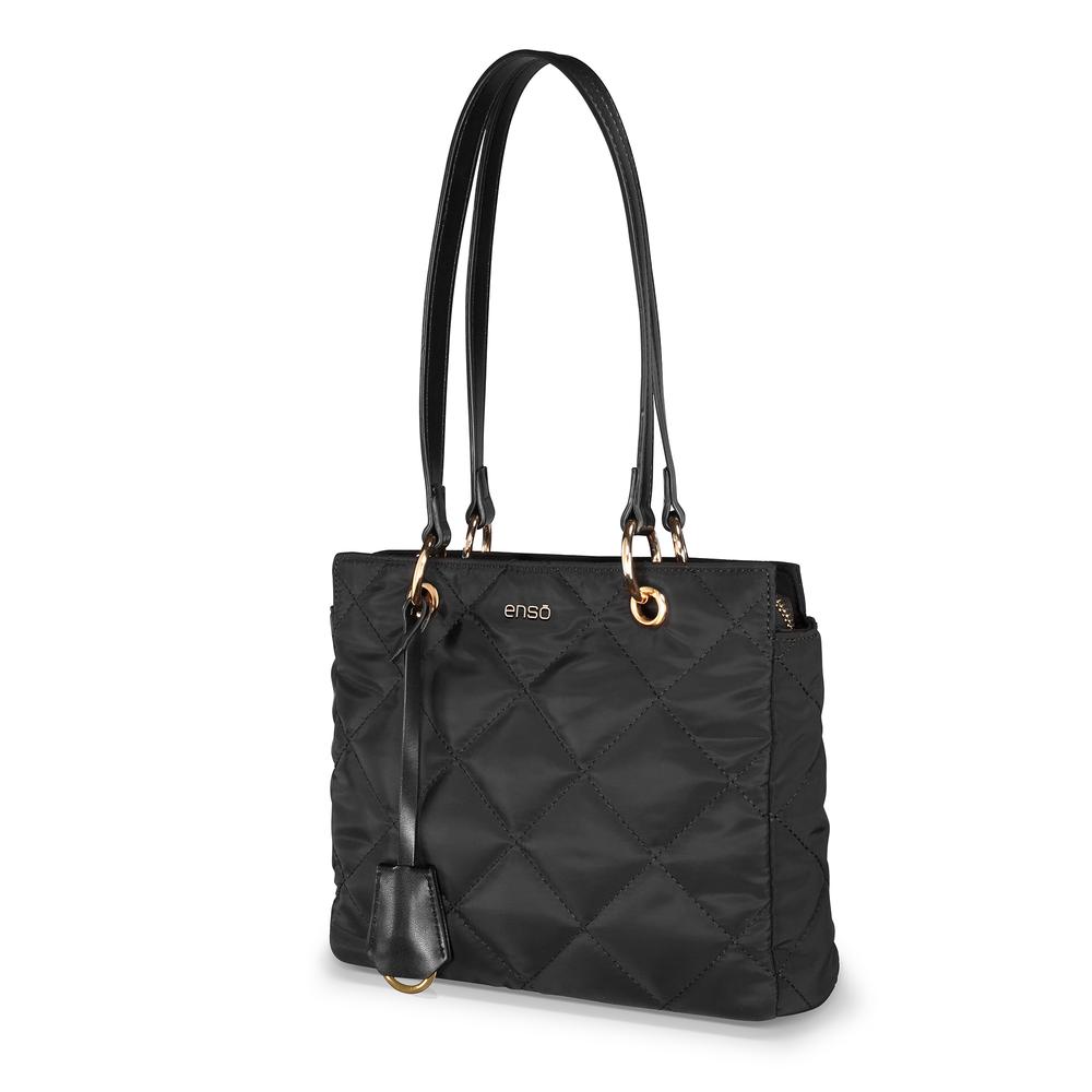 Foto 3 pulgar | Bolsa Tote Enso Mujer Eb244307tt Negro Negro