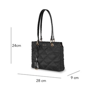 Foto 6 | Bolsa Tote Enso Mujer Eb244307tt Negro Negro