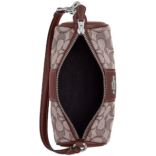 Foto 3 | Bolsa Coach Nolita Barrel Bag Signature Jacquard Cu989 Café