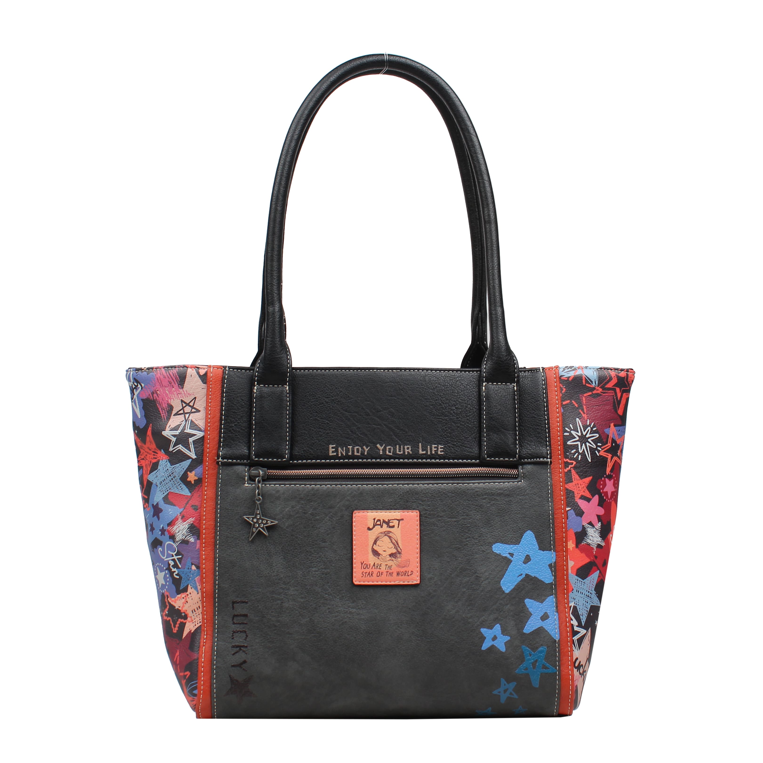 Foto 4 pulgar | Bolso Tote Janet Bear Paris Dream J052