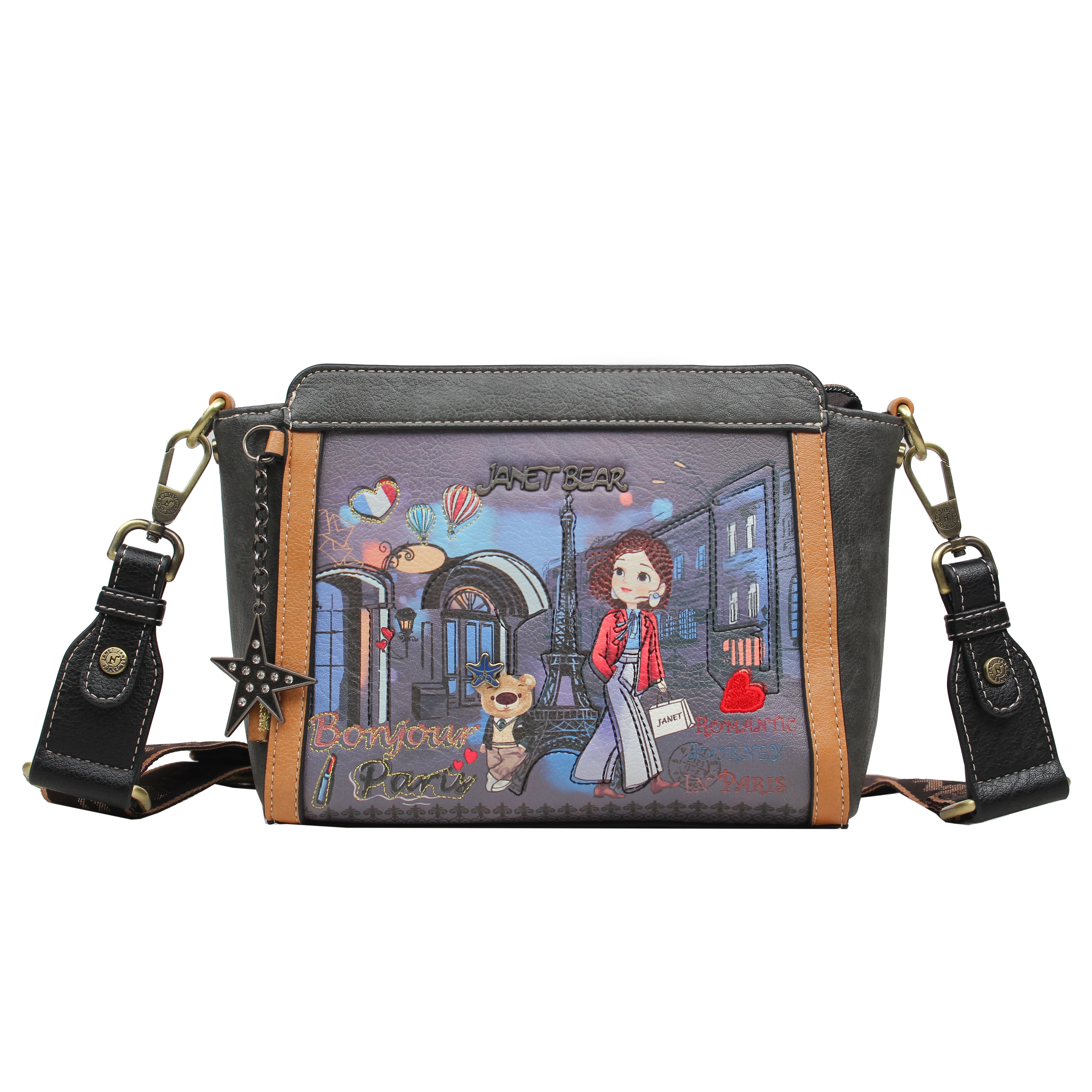 Bolso De Hombro Janet Bear Paris Dream J067