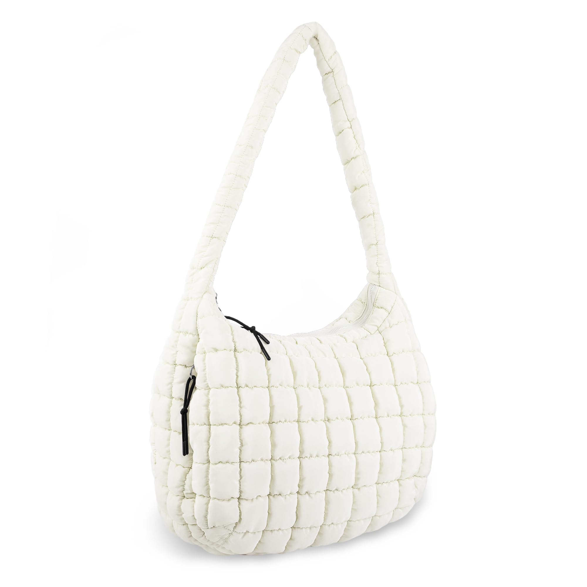 Foto 2 pulgar | Bolsa Acolchada Uixizq Nailon Beige para Mujer - Venta Internacional