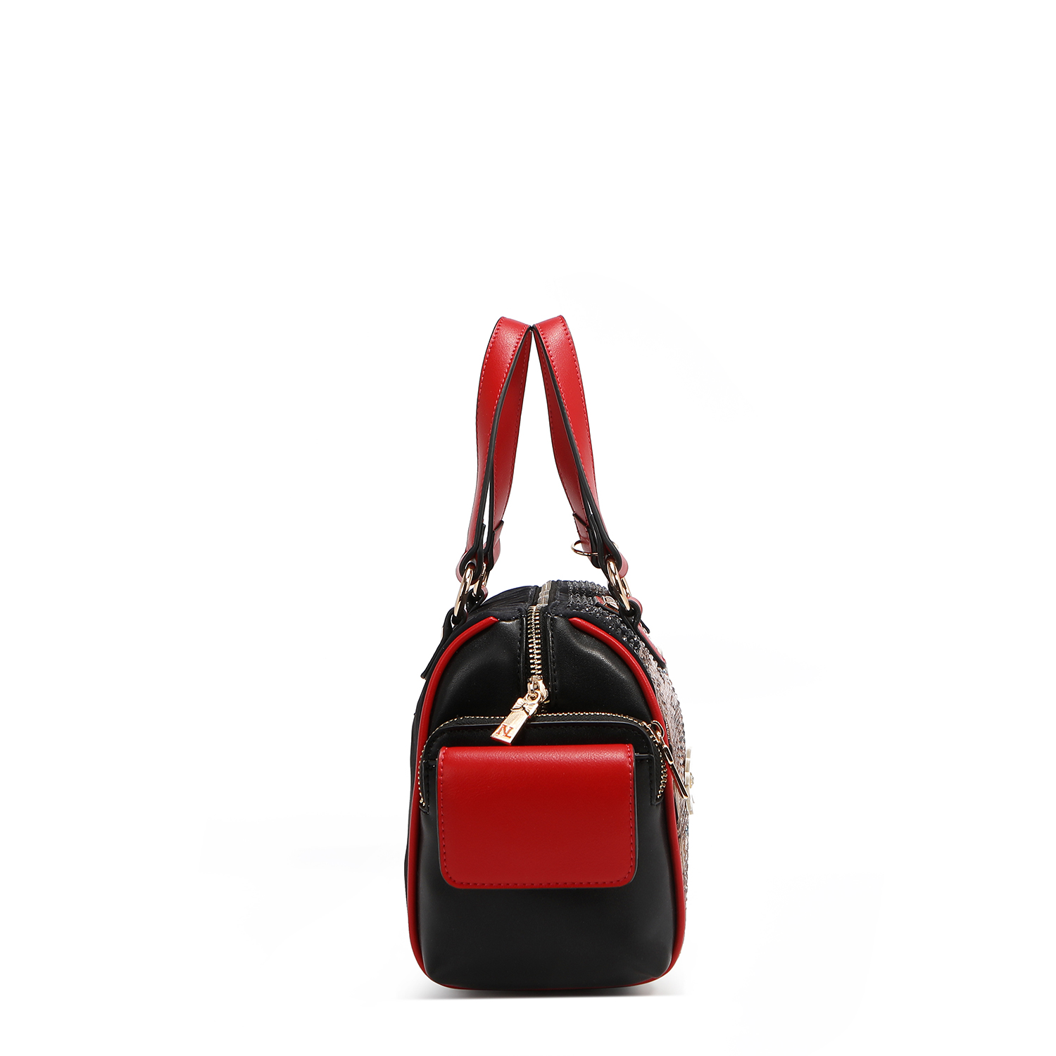 Foto 4 pulgar | Bolsa Boston Nicole Lee Estampado Martha Travels Travel