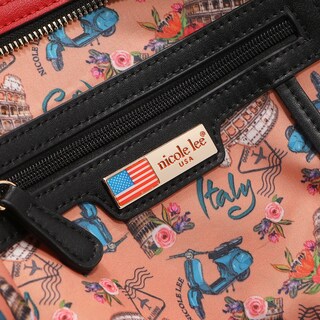 Foto 7 | Bolsa Tote Nicole Lee Estampado Martha Travels