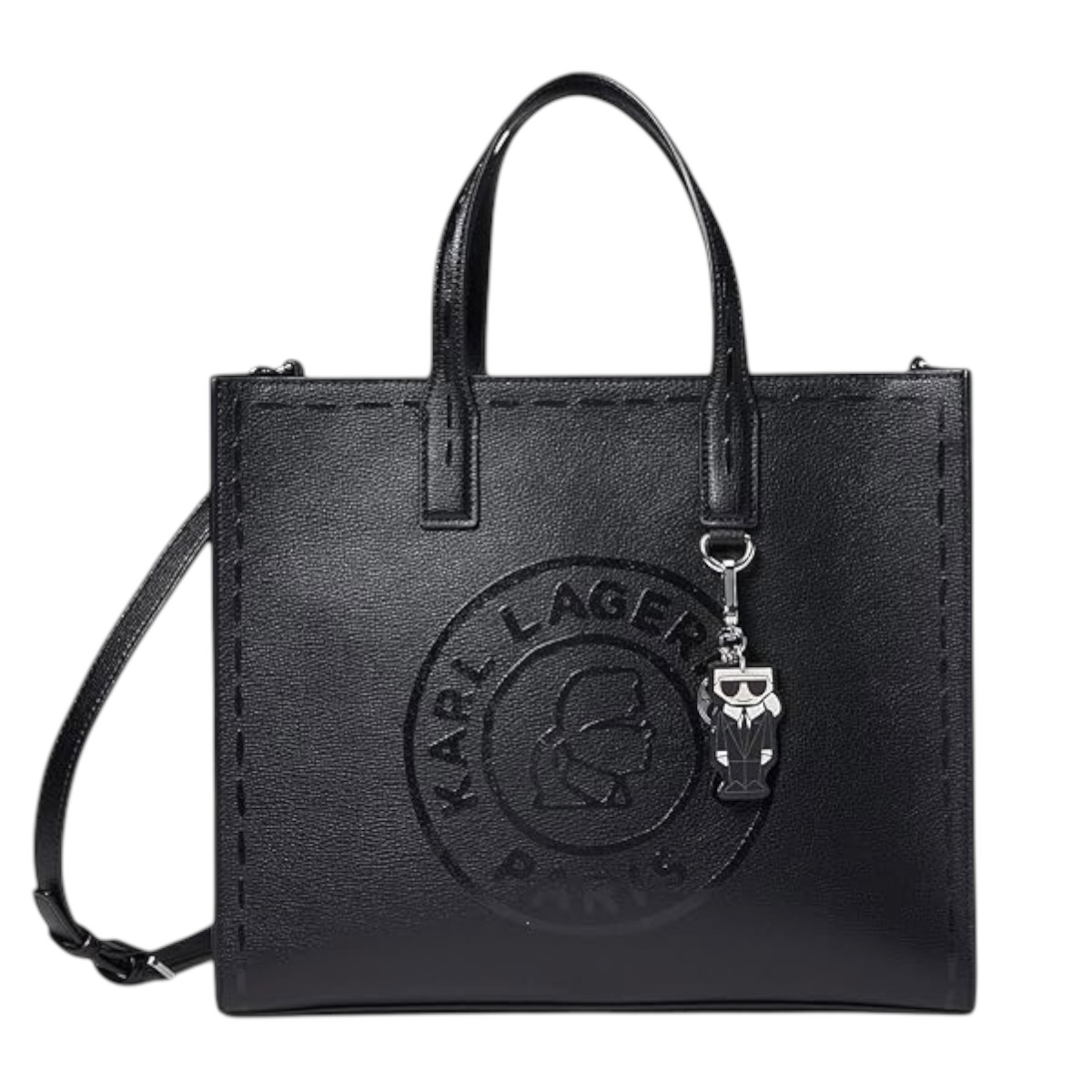 Foto 1 | Bolsa Karl Lagerfeld Tote Face Black para Dama