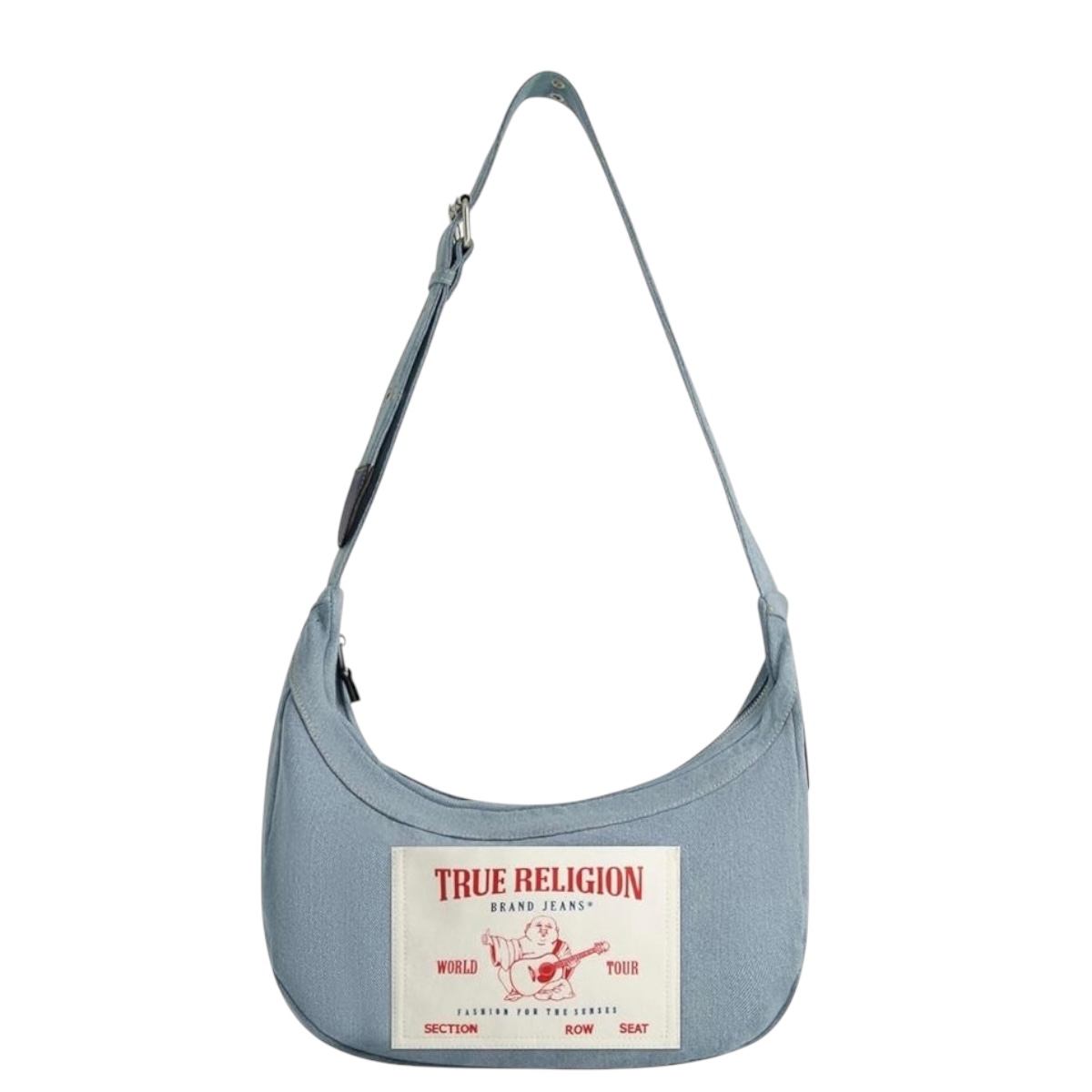 Foto 2 pulgar | Bolsa Crossbody True Religion Light Blue para Dama