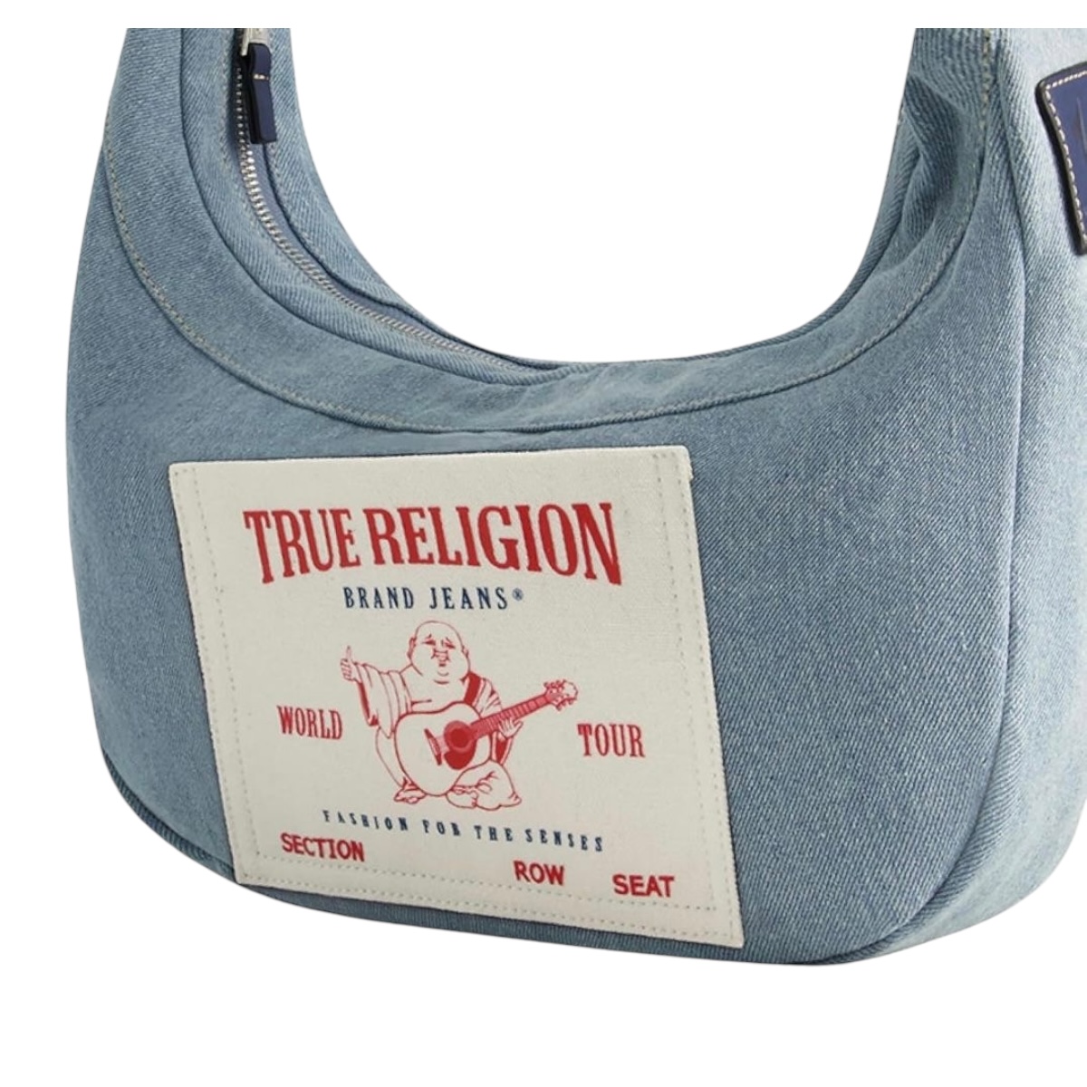 Foto 5 pulgar | Bolsa Crossbody True Religion Light Blue para Dama