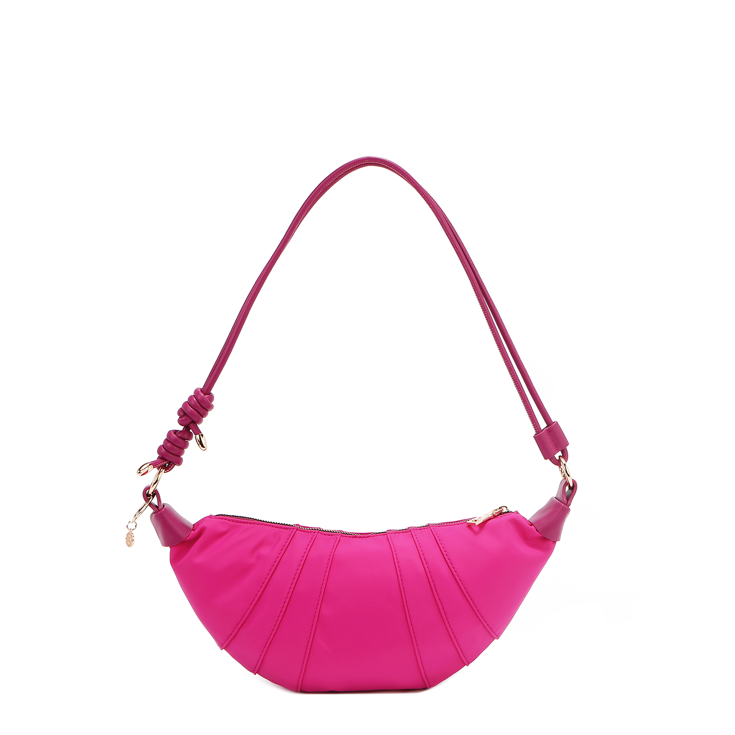 Foto 3 pulgar | Bolsa Shoulder Nicole Lee de Nailon con Parches