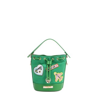 Foto 3 | Bolsa De Jareta Nicole Lee de Nailon Con Parches