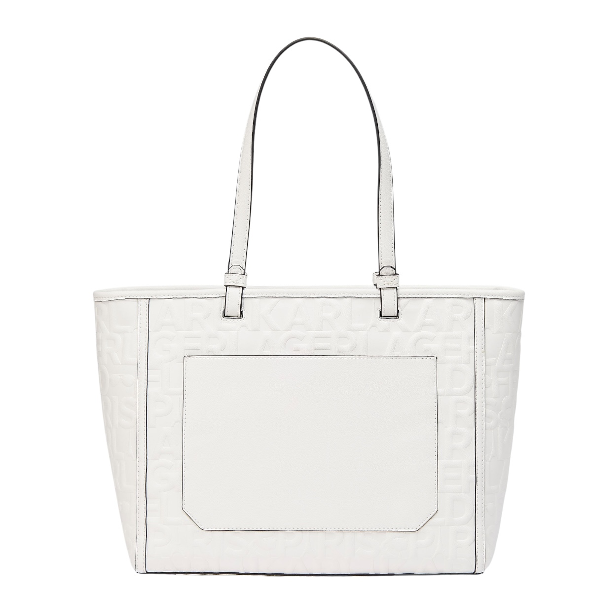 Foto 3 pulgar | Bolsa Karl Lagerfeld Maybelle White para Mujer