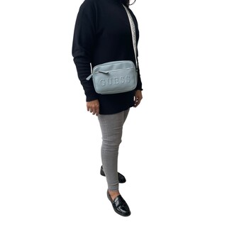Foto 6 | Bolsa Guess Sky Blue para Mujer