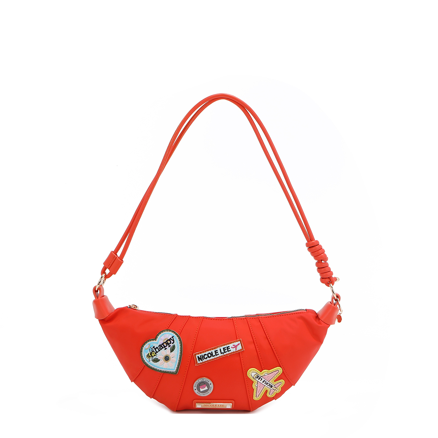 Foto 1 | Bolsa Shoulder Nicole Lee de Nailon con Parches