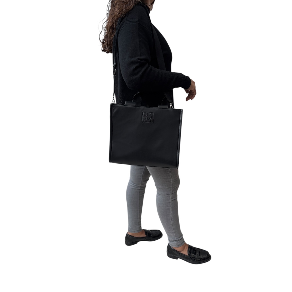 Foto 7 pulgar | Bolsa Estilo Tote Dkny Hadlee Black para Dama