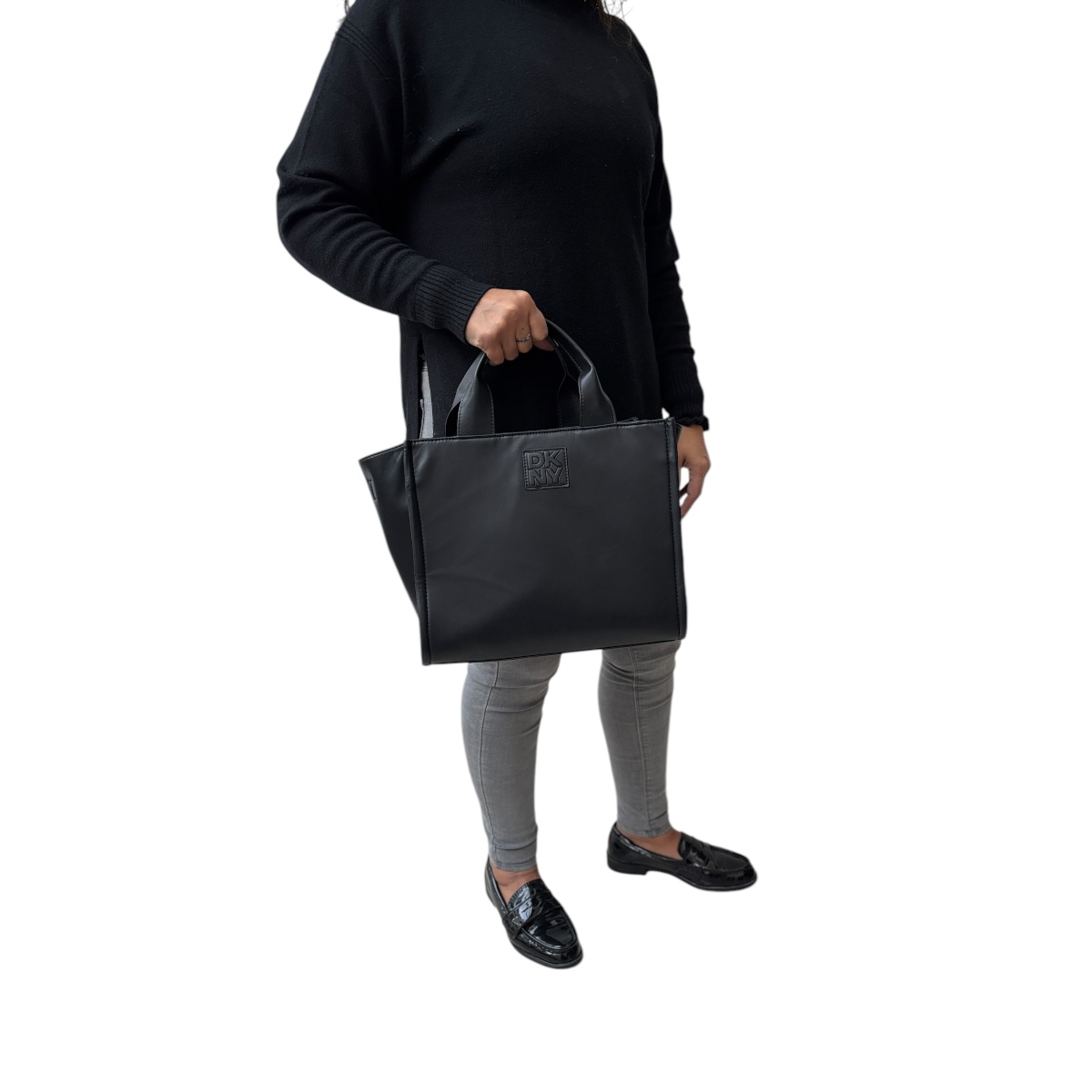 Foto 8 pulgar | Bolsa Estilo Tote Dkny Hadlee Black para Dama