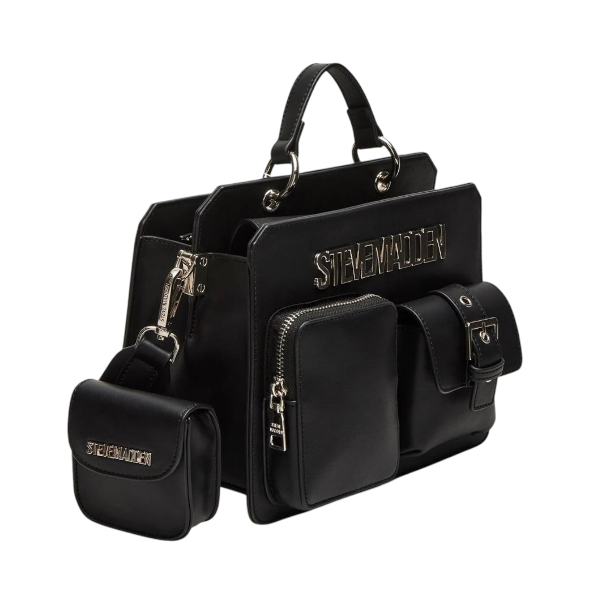 Foto 6 pulgar | Bolsa Para Dama Steve Madden Bevelyn-u Black