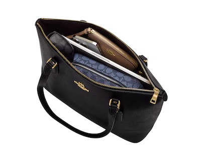 Foto 4 | Bolsa Coach Gallery Tote Bag Cv402 Negra