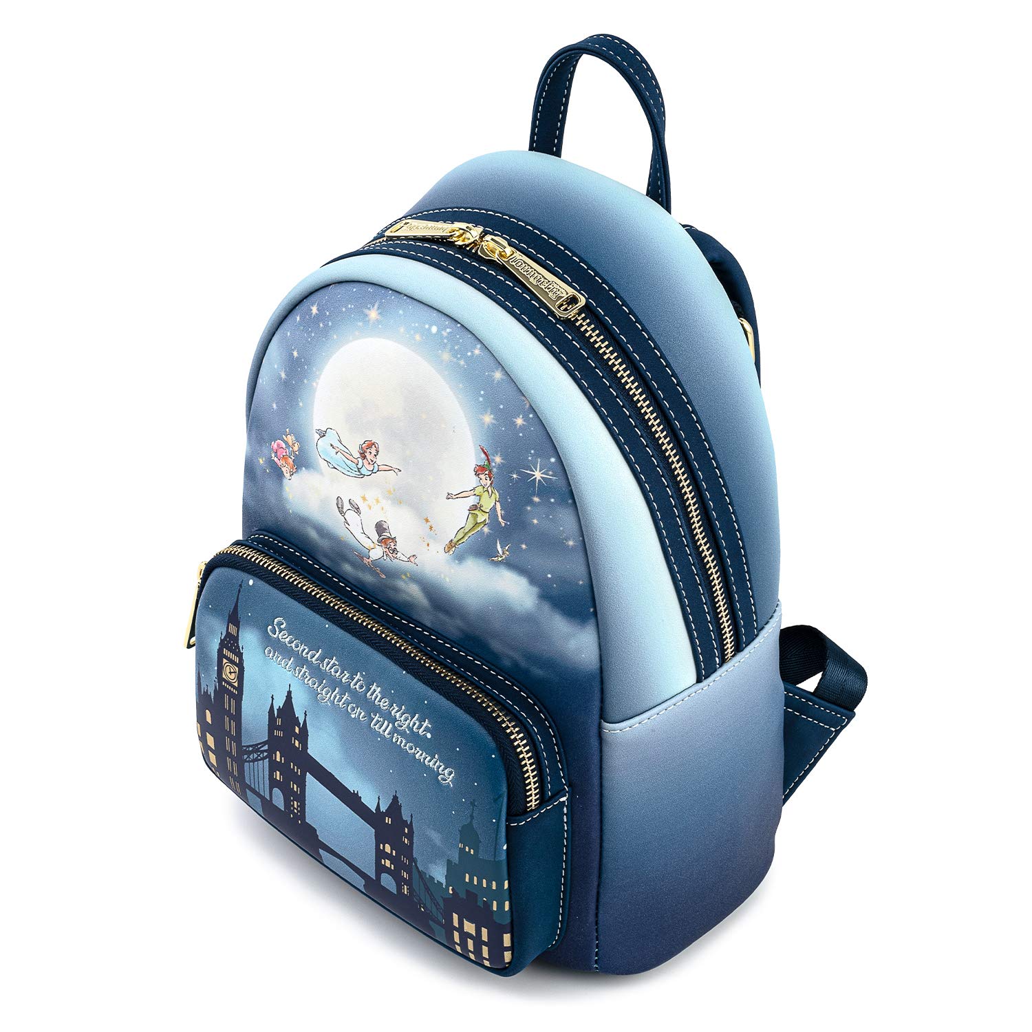 Foto 5 pulgar | Bandolera Loungefly Disney Peter Pan Second Star Glow - Venta Internacional.