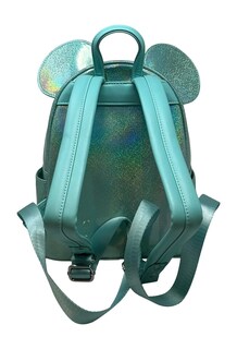 Foto 5 | Bandolera Loungefly Disney Minnie Mouse Glitter Blue - Venta Internacional.