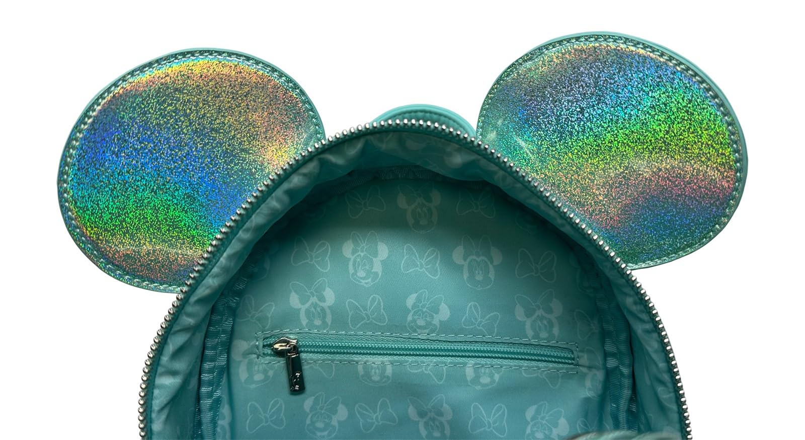 Foto 7 pulgar | Bandolera Loungefly Disney Minnie Mouse Glitter Blue - Venta Internacional.
