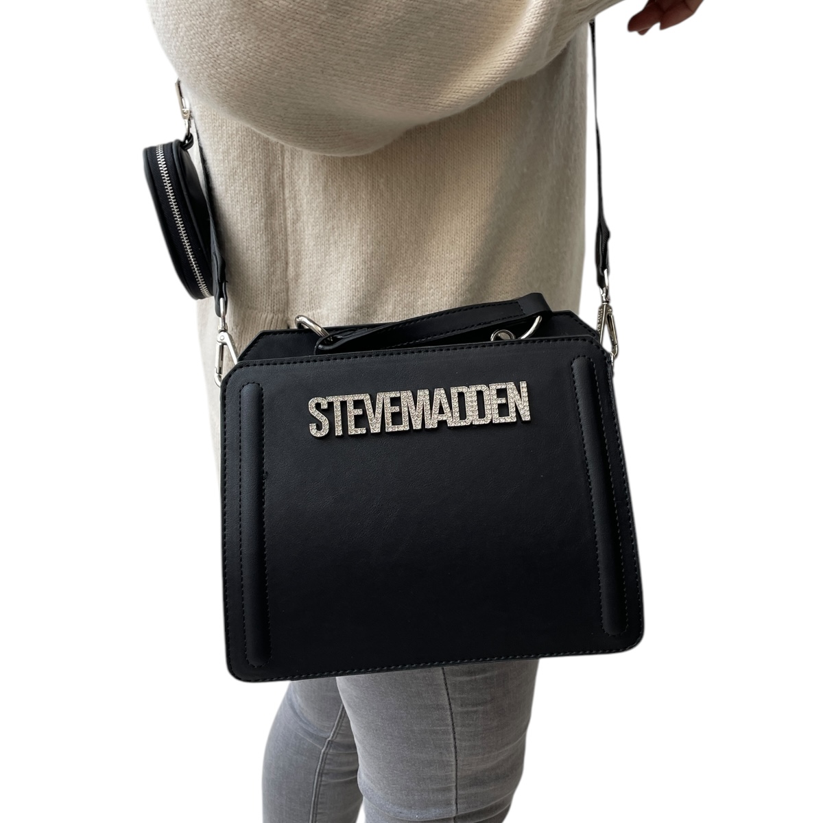 Foto 7 pulgar | Bolsa Para Dama Steve Madden Bevelyn Satchel Stones