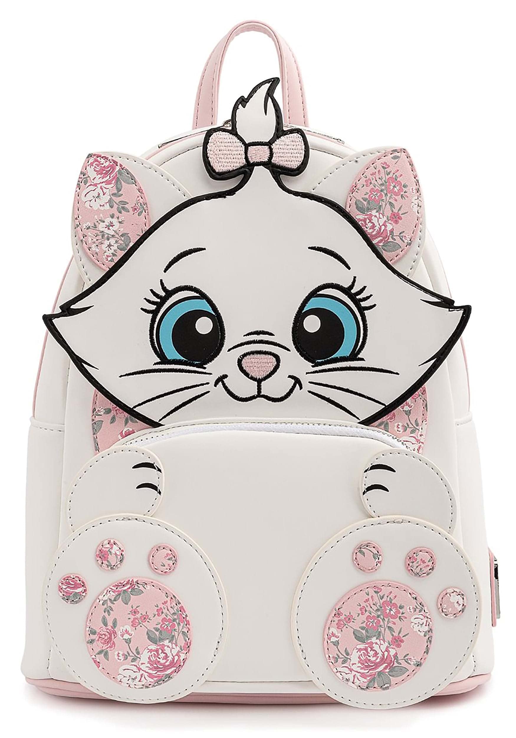 Foto 2 pulgar | Bandolera Loungefly Disney Marie Floral Footsy Para Mujer - Venta Internacional.