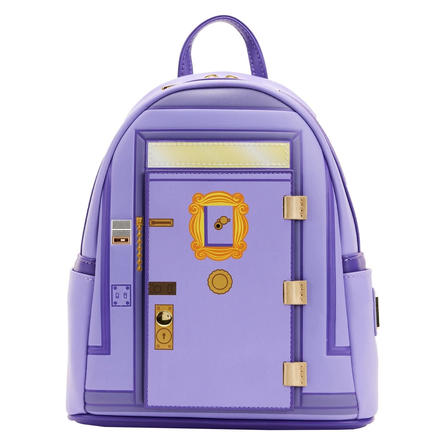 Foto 3 pulgar | Bolso De Hombro Loungefly Friends Tv Series Front Door Chibi Art - Venta Internacional.