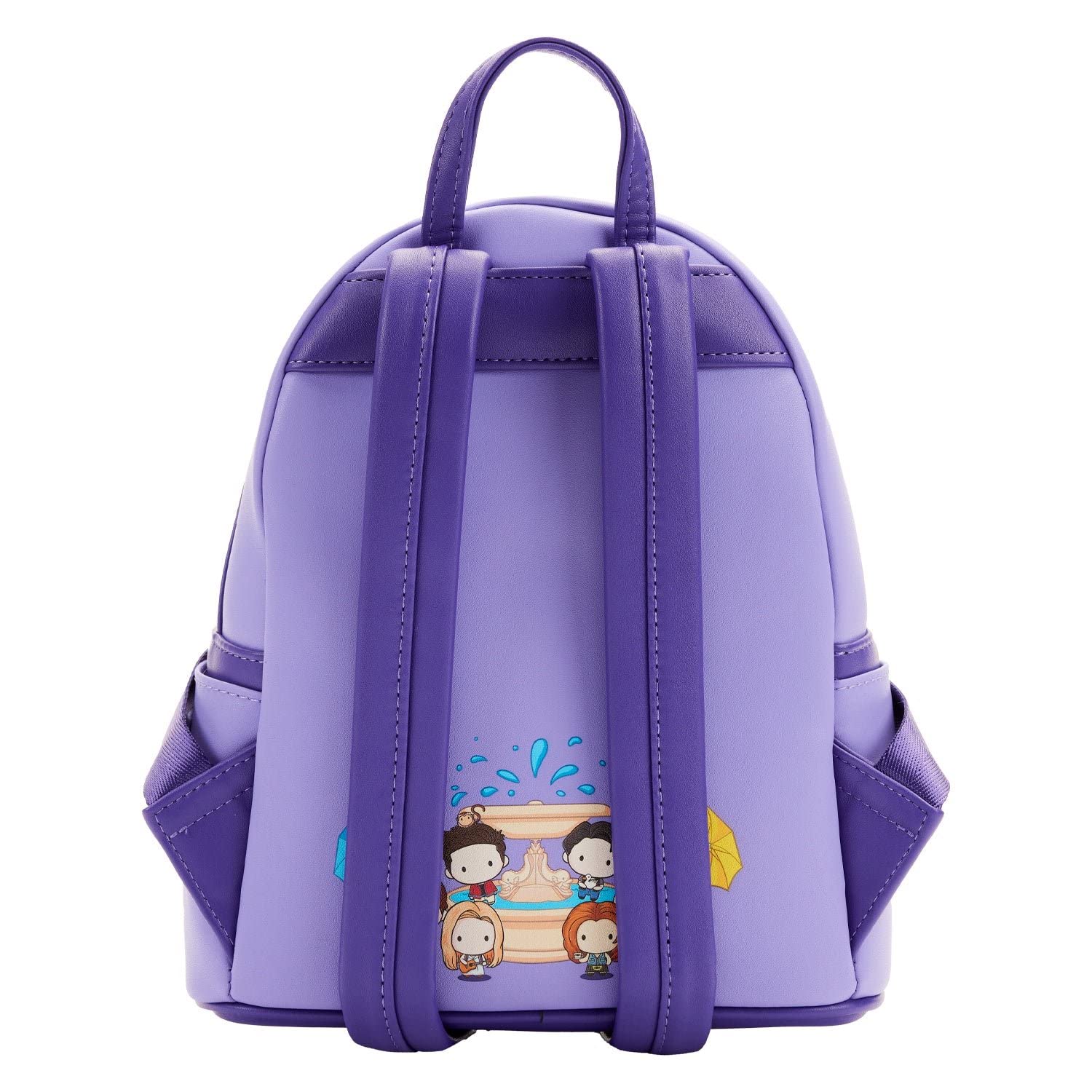 Foto 4 pulgar | Bolso De Hombro Loungefly Friends Tv Series Front Door Chibi Art - Venta Internacional.