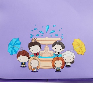 Foto 6 | Bolso De Hombro Loungefly Friends Tv Series Front Door Chibi Art - Venta Internacional.