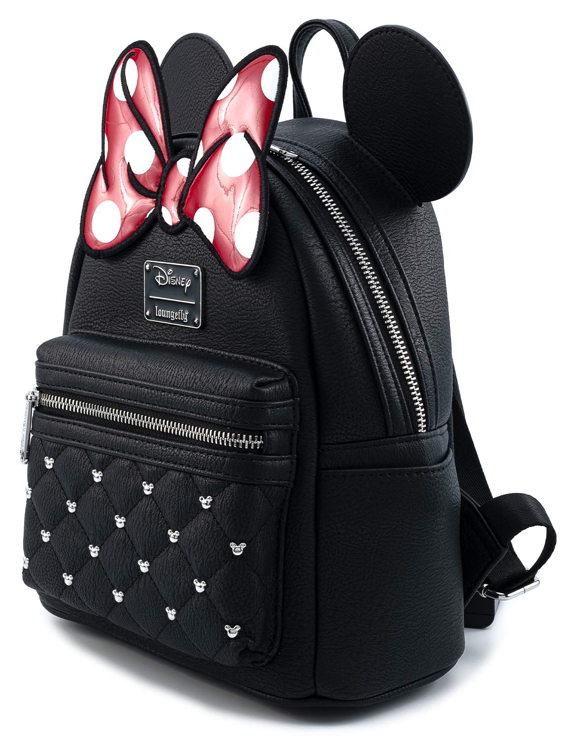 Foto 3 pulgar | Bandolera Loungefly Disney Con Lazo De Minnie Mouse Para Mujer - Venta Internacional.
